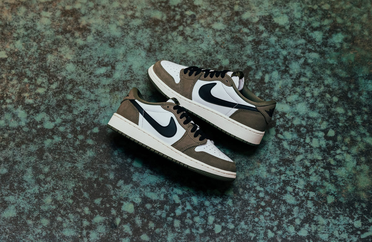 The Air Jordan 1 Retro Low OG “Medium Olive and Summit White” Is 