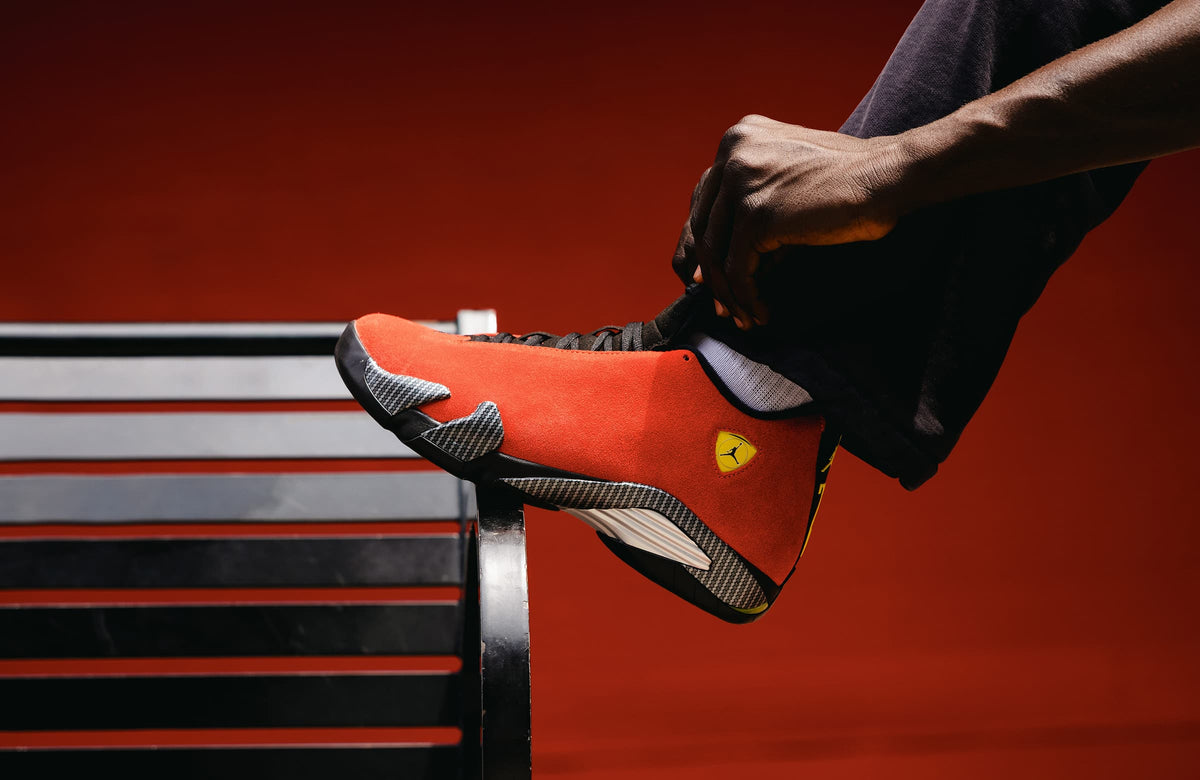 The Air Jordan 14 Retro “Ferrari” Returns to the Track in 2025 – DTLR