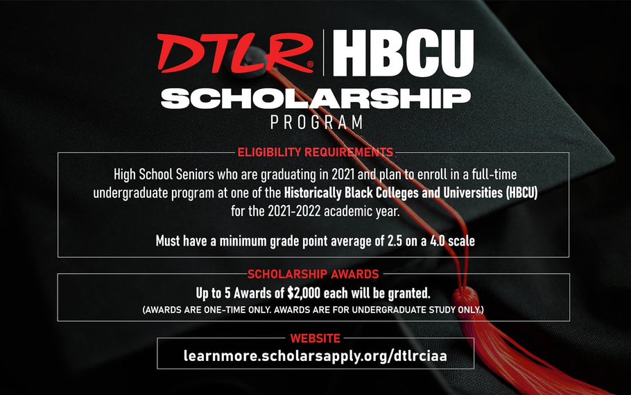 DTLR HBCU Scholarship 2021