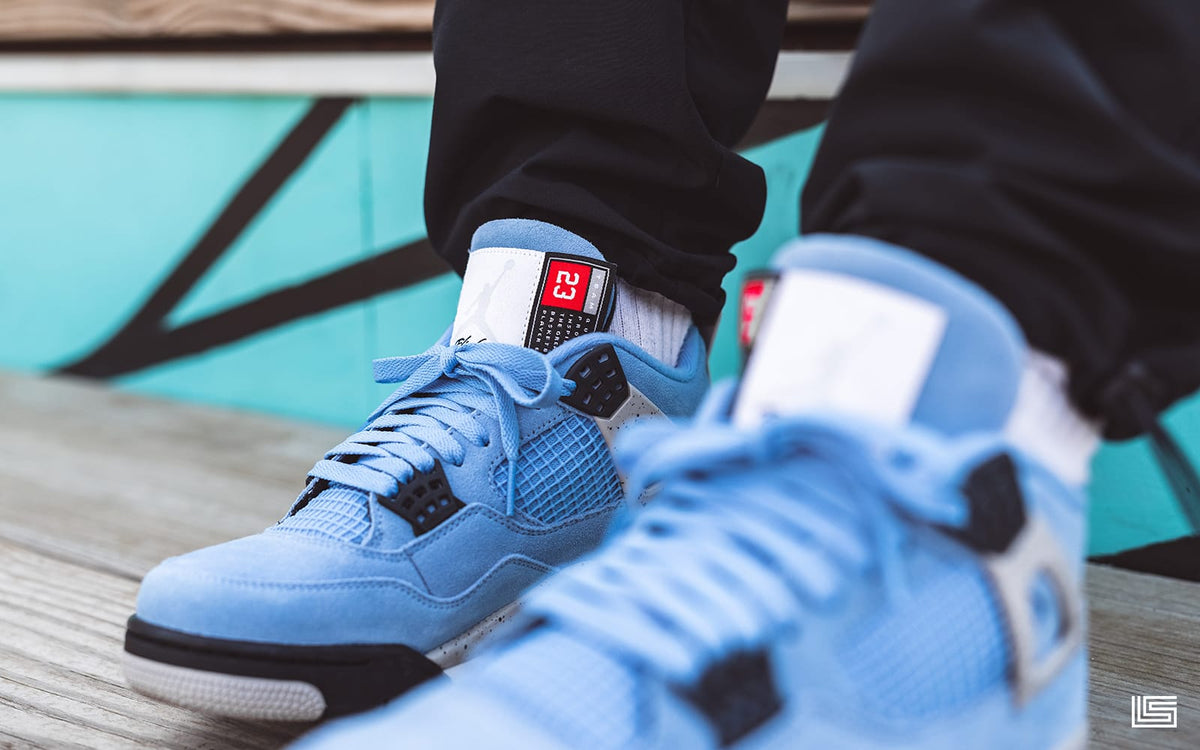 Nod to Brand Heritage in the Air Jordan Retro 4 'University Blue' â DTLR