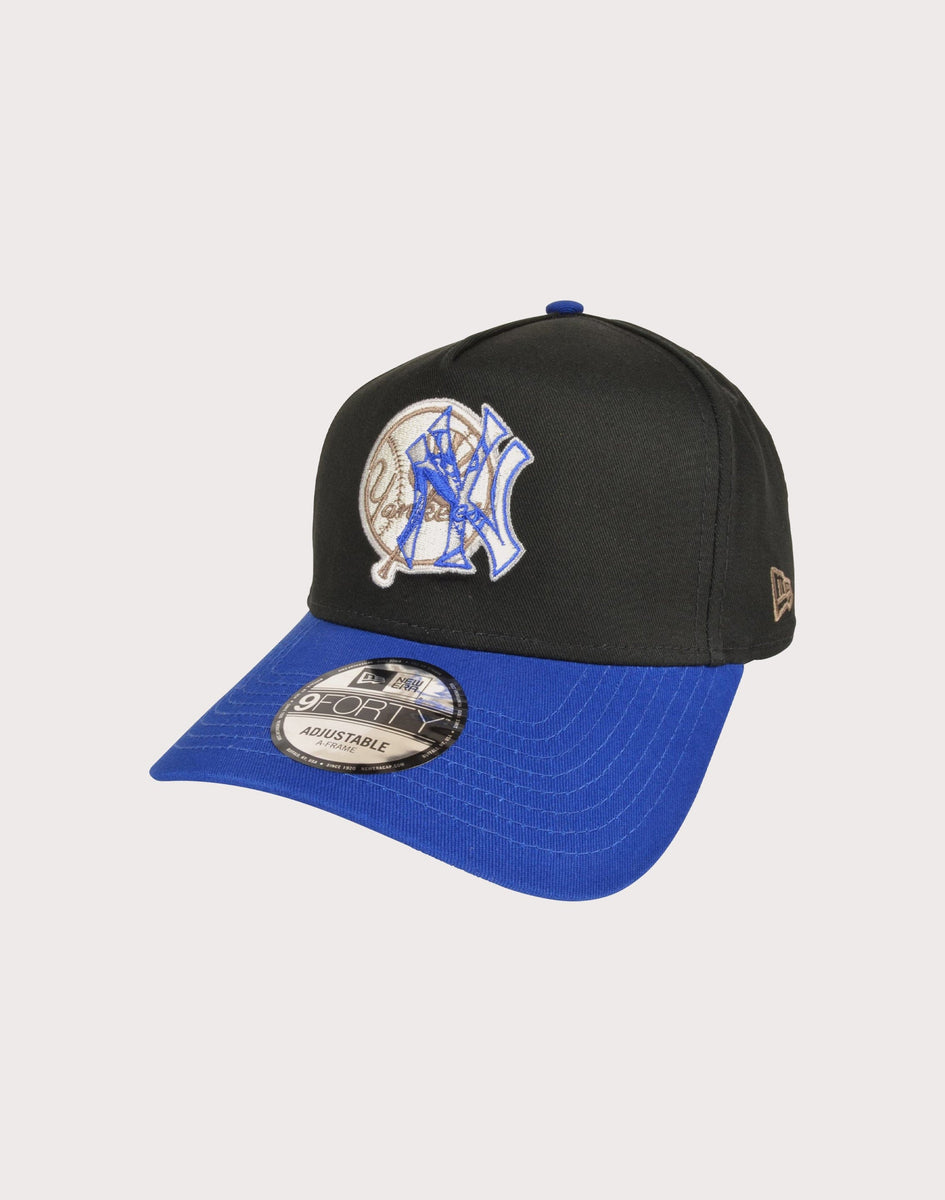 New Era MLB New York Yankees A-Frame 9Forty Dual Logo Hat – DTLR
