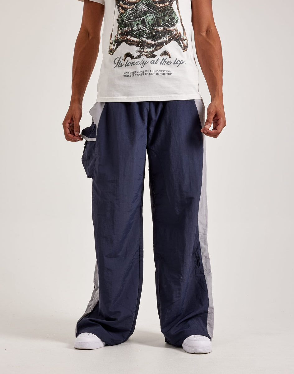 パンツ CTHY TECHWOOL BAGGY SARROUEL SLACKS BL 1 Stockholm Surfboard Club Elaine Relaxed Fit Trousers Black – Très Bien