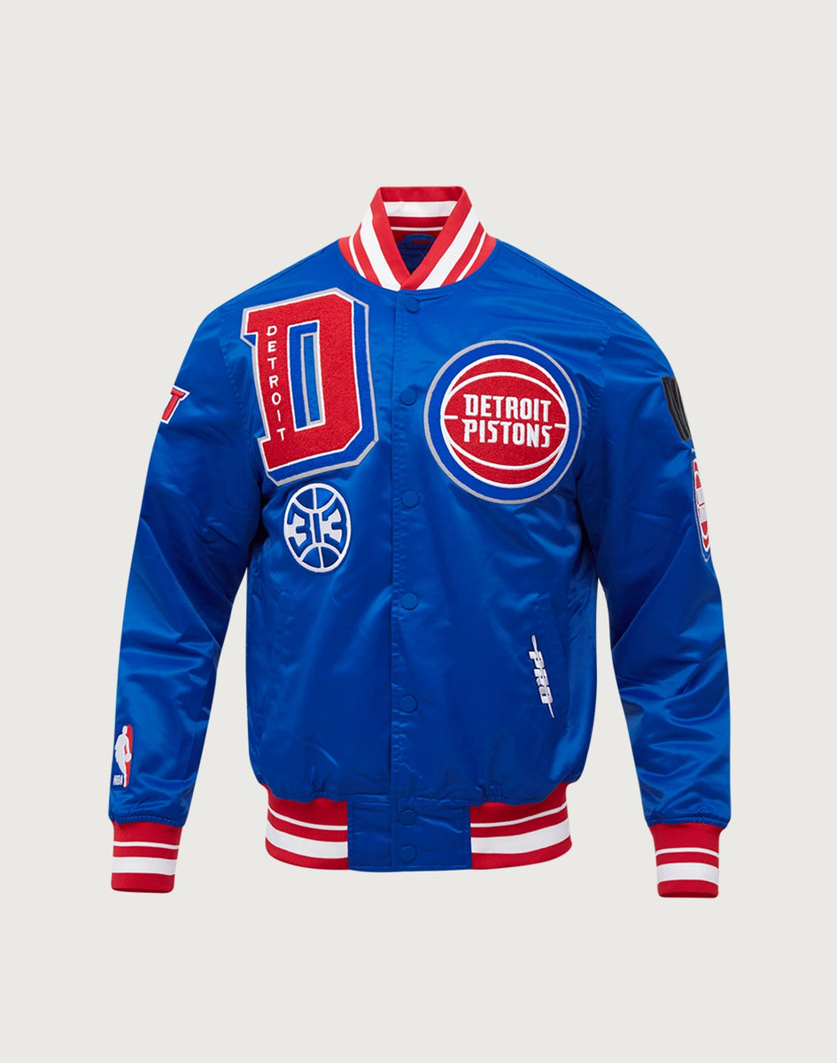 Pro Standard NBA Detroit Pistons Mashup Rib Satin Jacket – DTLR