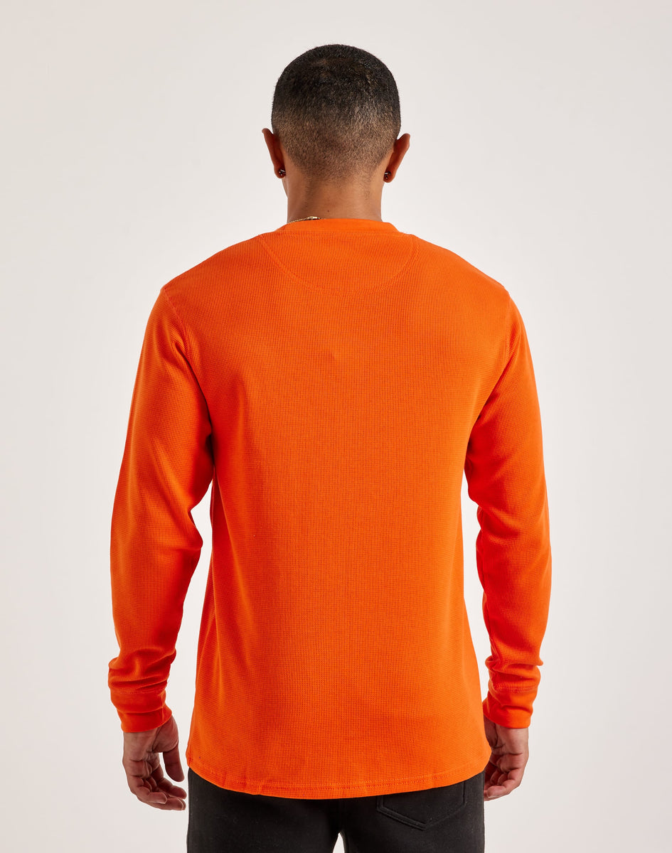 laser orange red orbit shirt