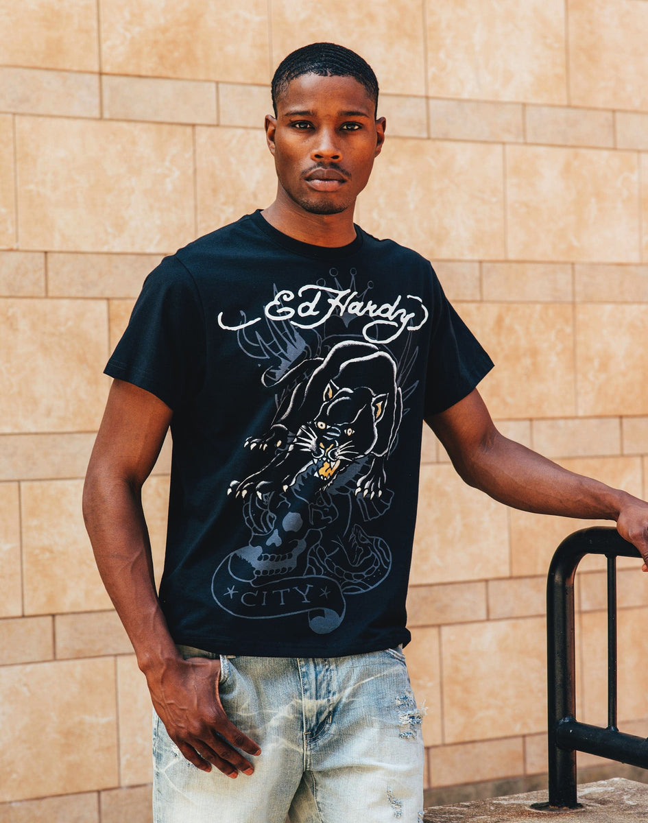Ed Hardy Crouching Panther Tee – DTLR