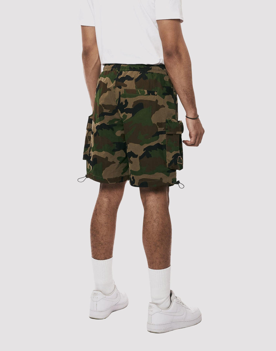 Grindhouse Nylon Camo Shorts DTLR Grindhouse Nylon Camo Shorts DTLR