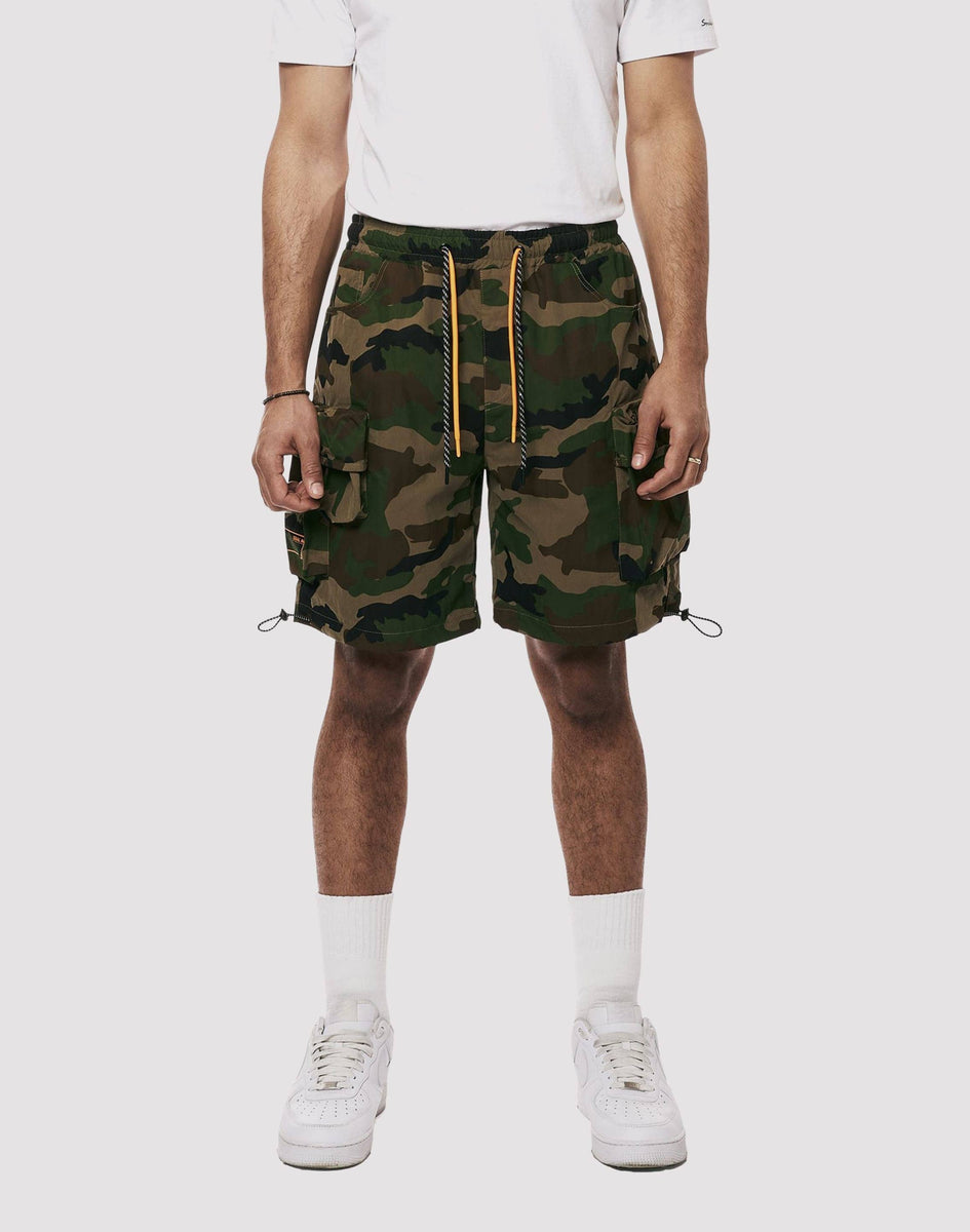 Grindhouse Nylon Camo Shorts – DTLR