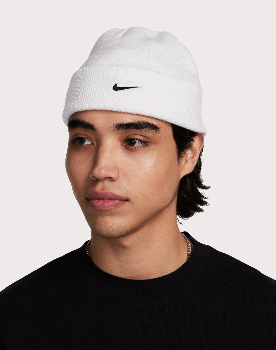 Nike Terra Swoosh White Beanie – DTLR