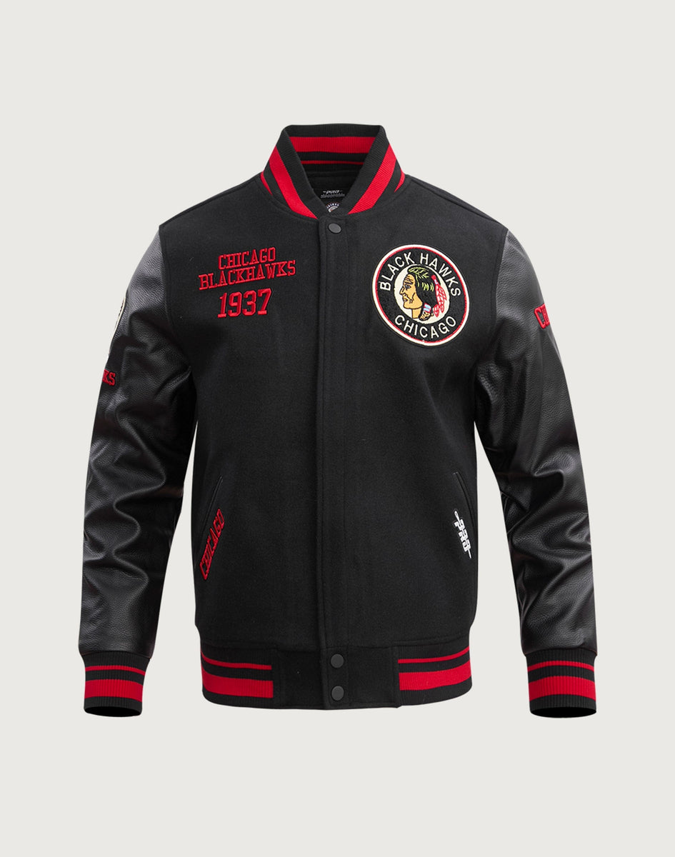 Pro Standard NHL Chicago Blackhawks Retro Classic Rib Wool Varsity