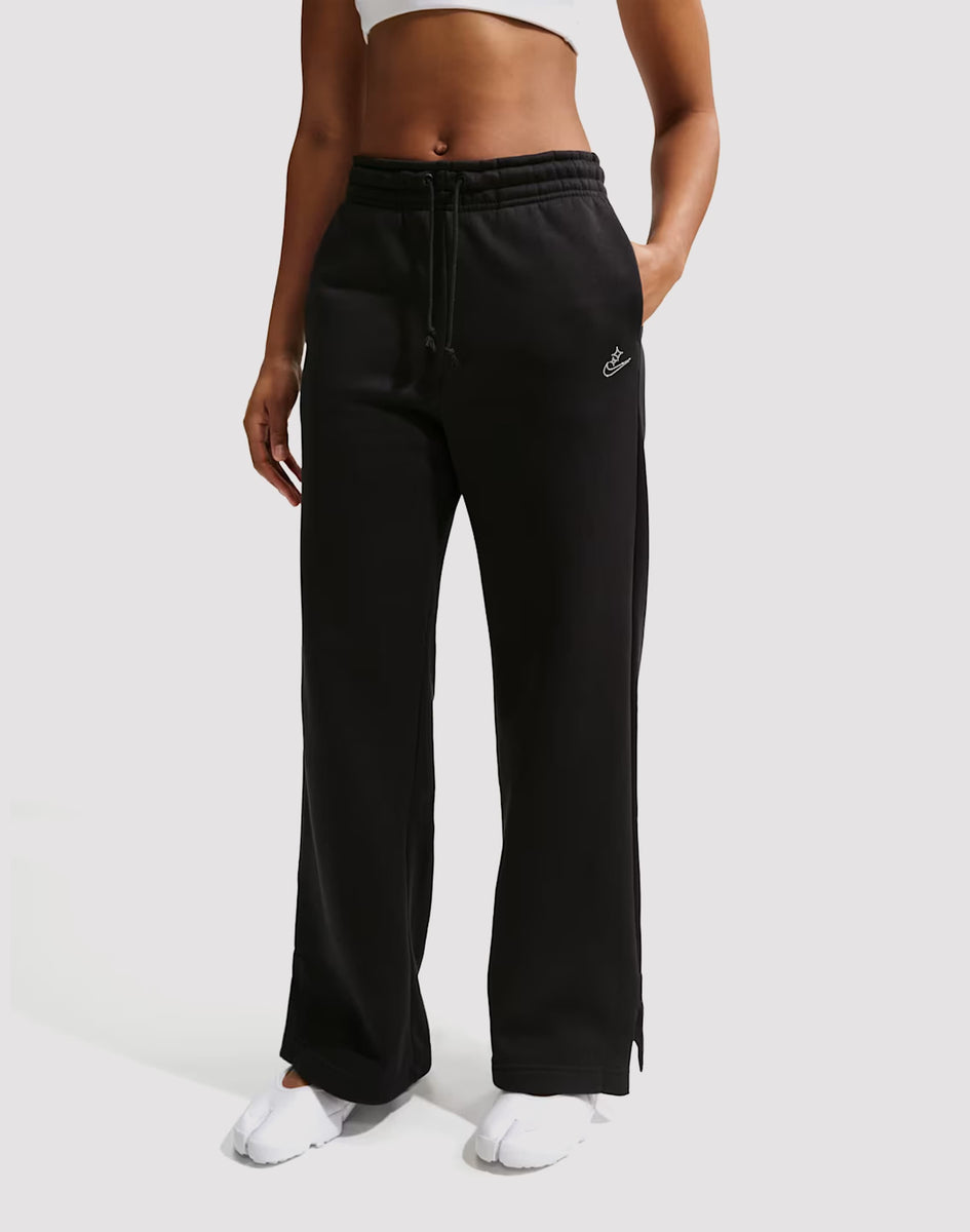 Nike Phoenix Fleece High-Rise Wide-Leg Sweatpants – DTLR