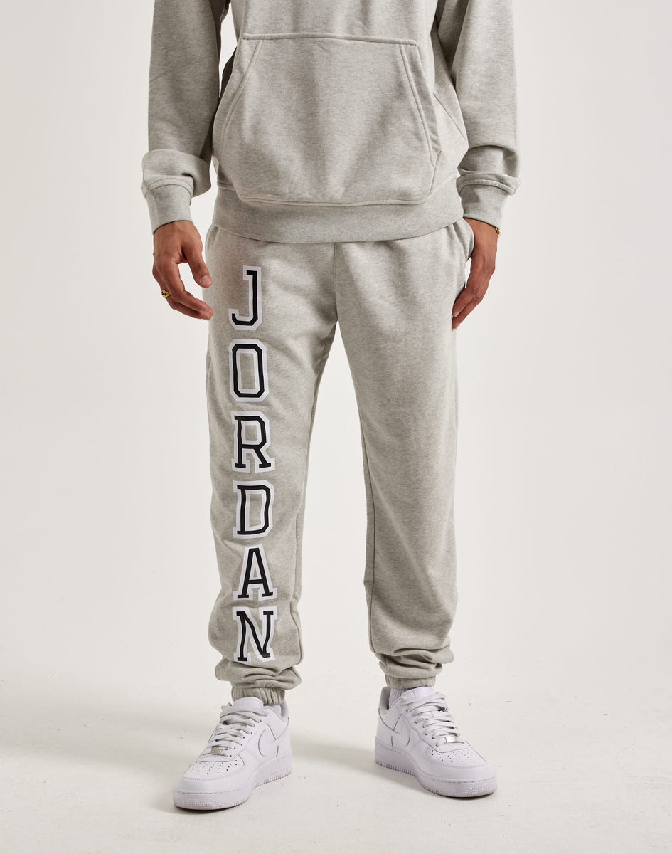all white jordan sweatsuit