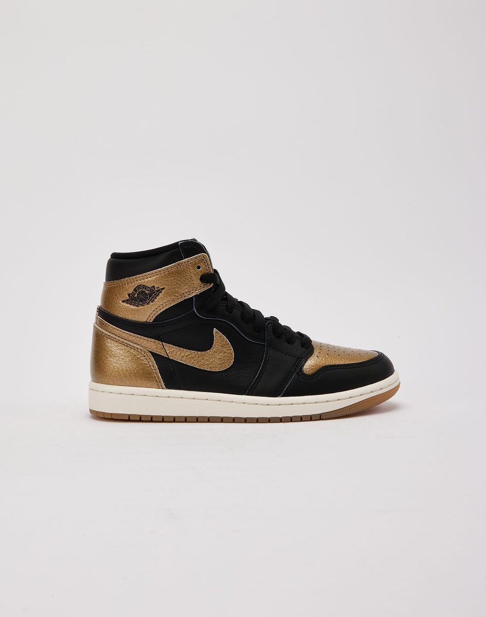 Jordan Air Jordan 1 Retro High OG 'Black And Gold' Grade-School – DTLR