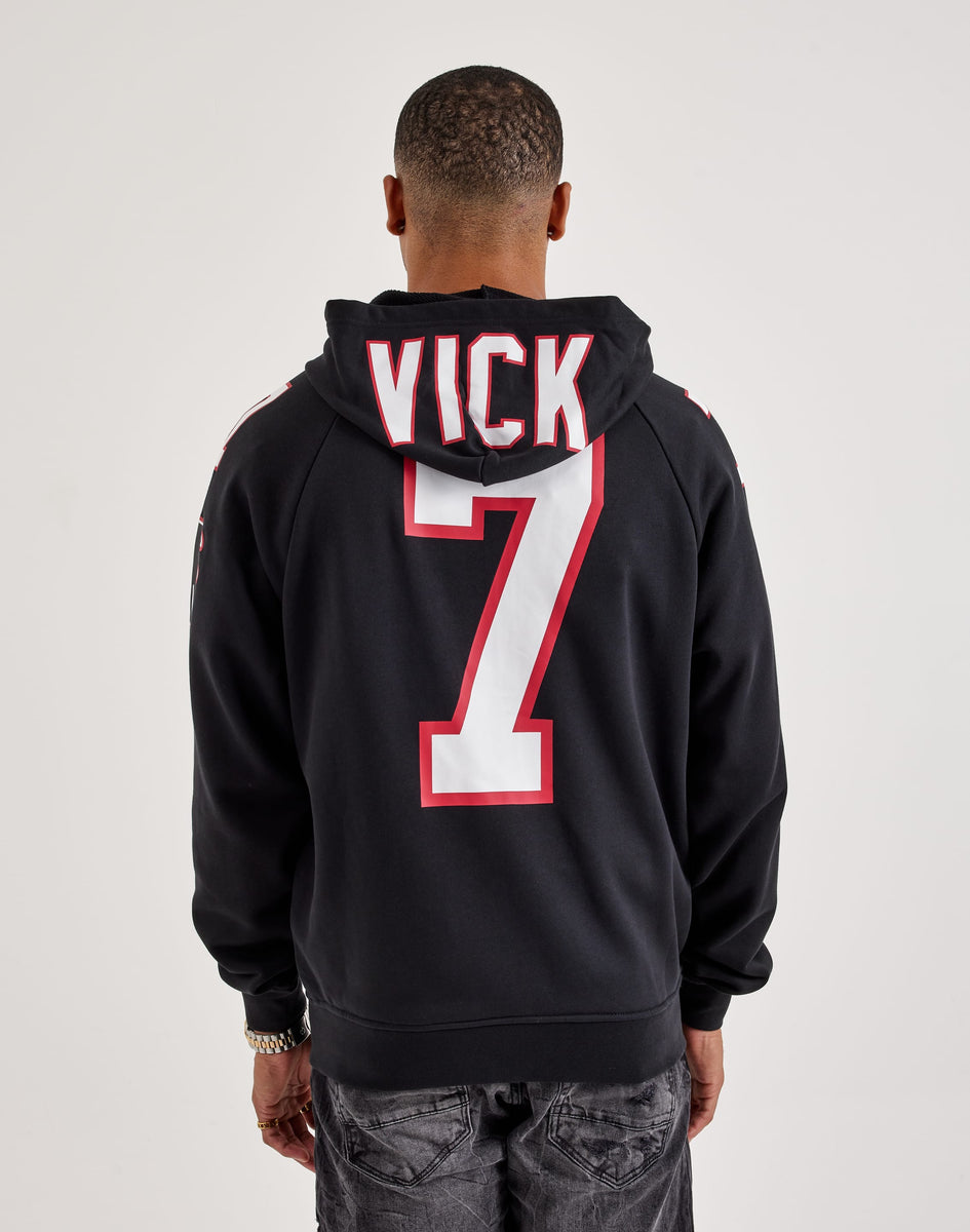 Mitchell & Ness NFL Maxxed Out Raglan Falcons Michael Vick Fleece