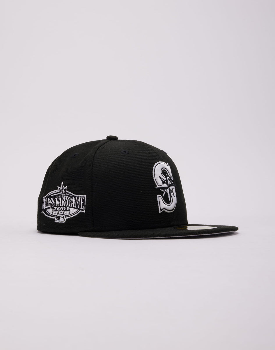 帽子 NEWERASeattleMariners59FIFTYBLACKONBLACK NEW_20ERA-