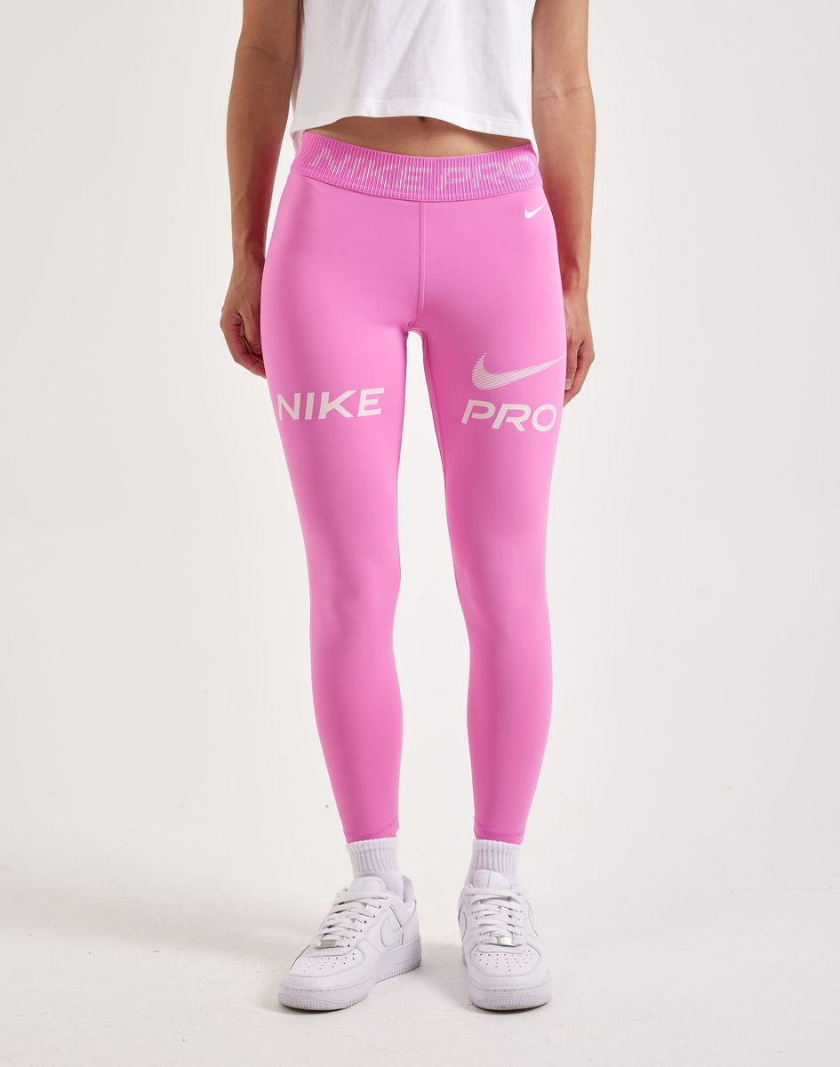 Nike Pro Mid-Rise Graphic Leggings – DTLR