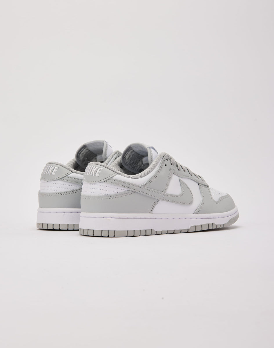 dunk white and grey
