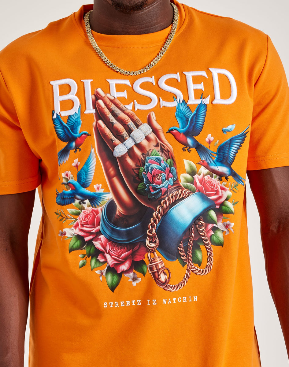 BLESS n°69 SS2021 Liningvest Streetz Iz Watchin Blessed Tee – DTLR