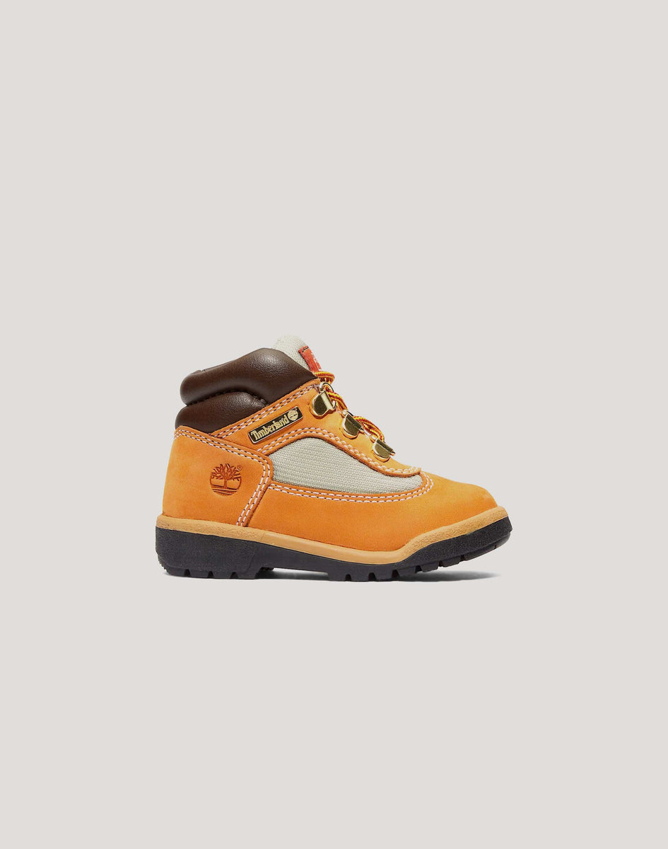 Kids Boots Timberland Field Boots Wheat Timberland Field Boots