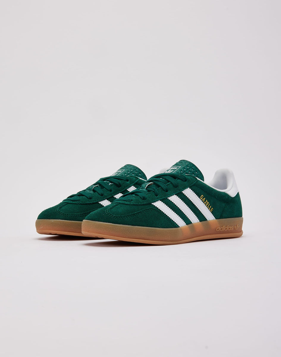 adidas Gazelle Indoor Shoes Kids - Kids - Collegiate Green / Cloud White / Gum - 7 adidas Gazelle Indoor Shoes Kids - Kids - Collegiate Green / Cloud White / Gum - 7