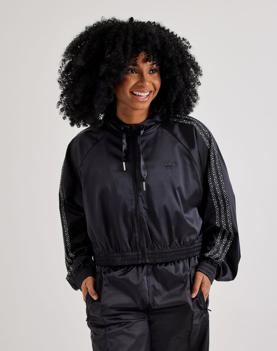 Adidas Pearl Cropped Full-Zip Hoodie – DTLR