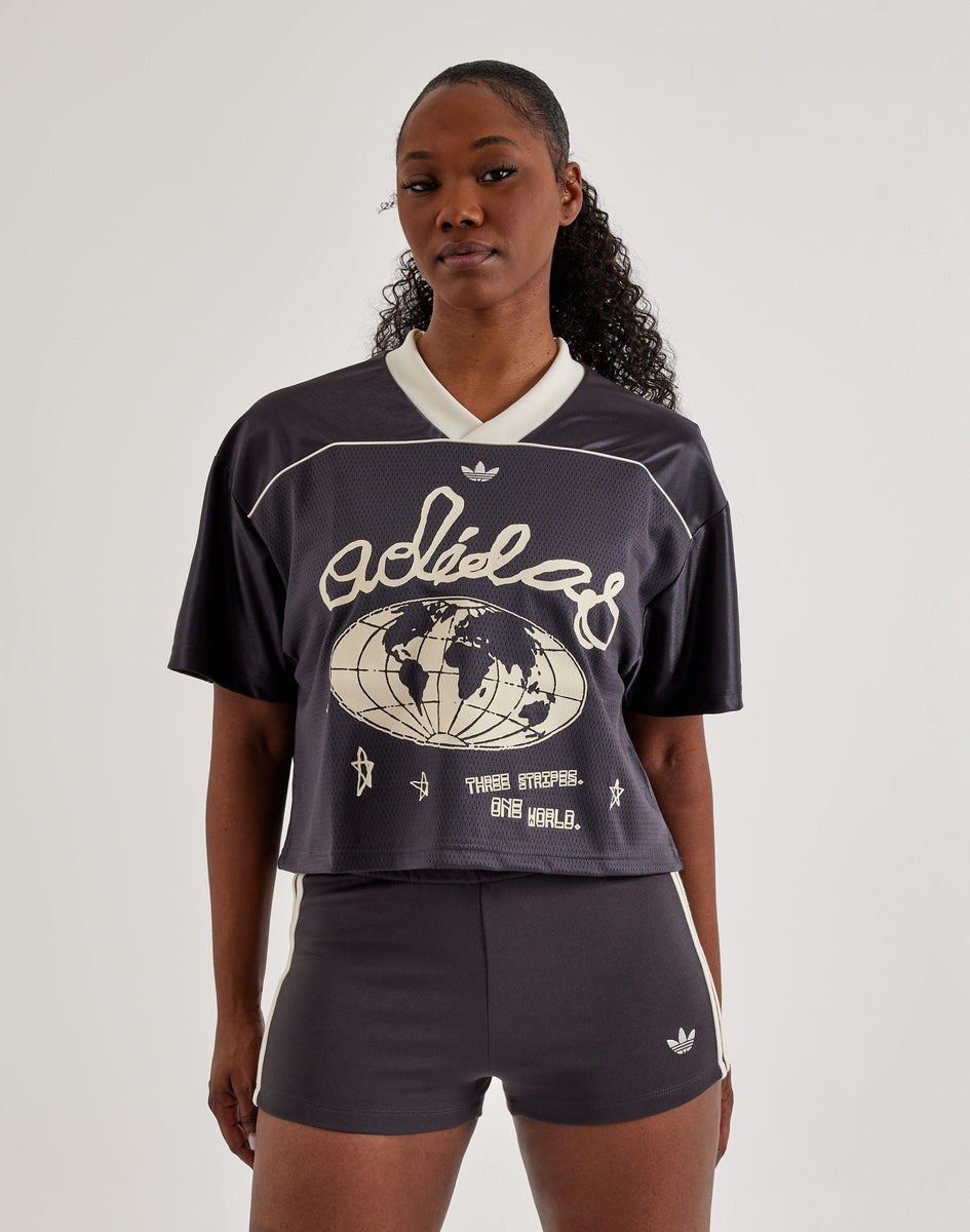 Adidas Originals Cropped Football Jersey – DTLR
