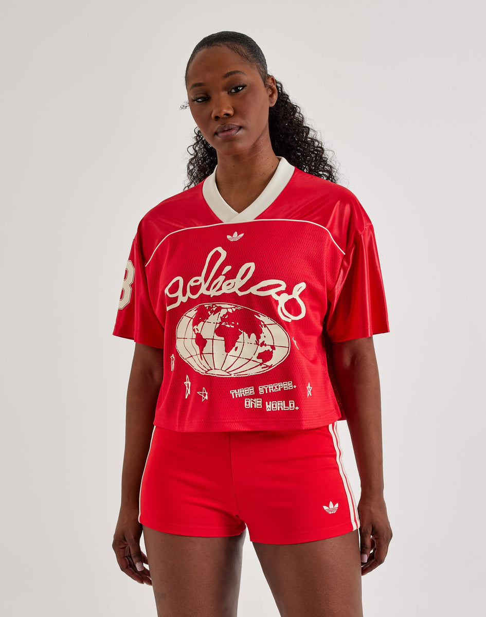 Adidas Originals Cropped Football Jersey – DTLR