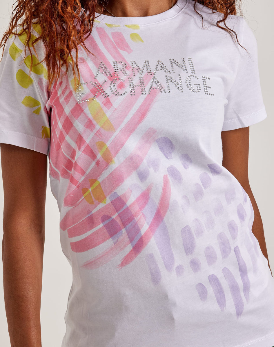 Armani Exchange Paint Graphic Tee – DTLR