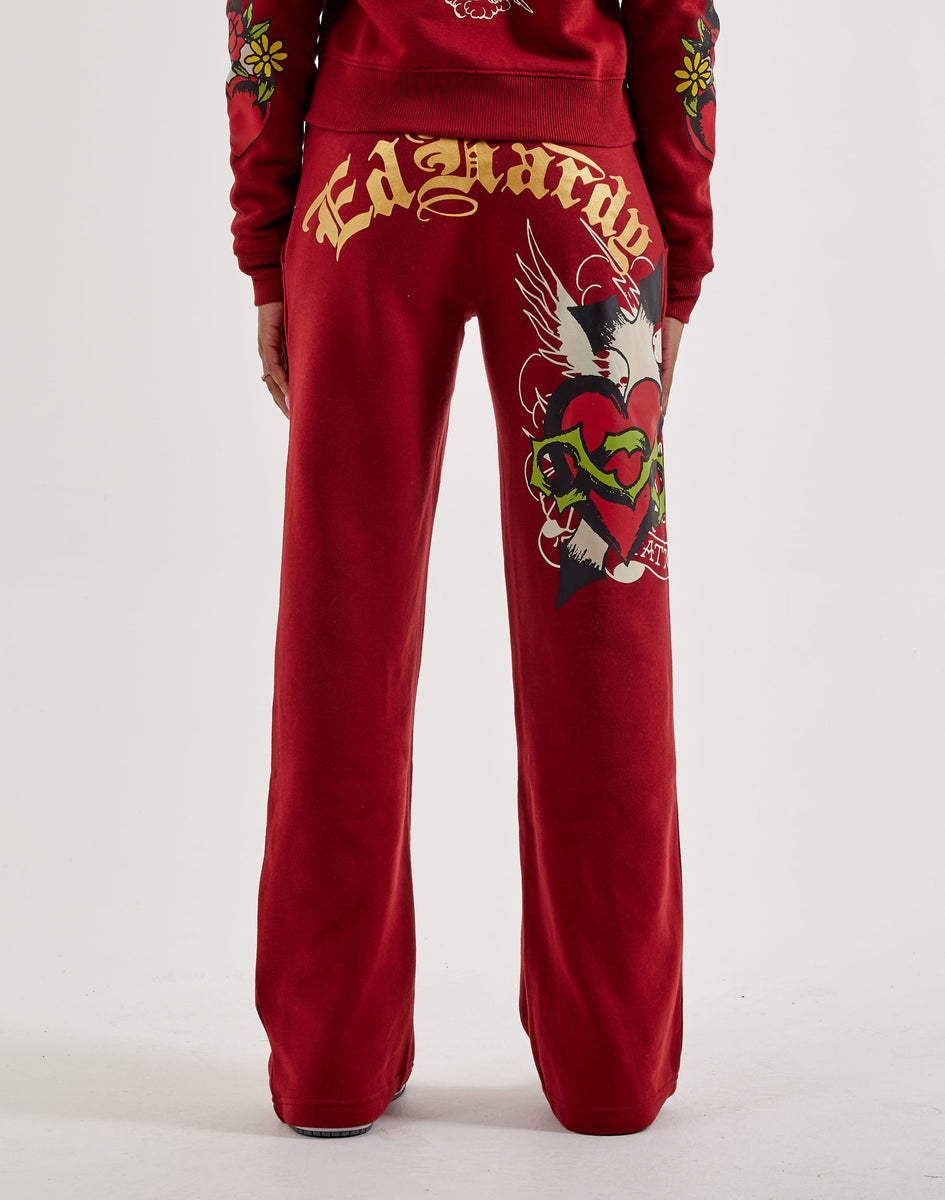 Ed Hardy Sacred Heart Fleece Sweatpants – DTLR