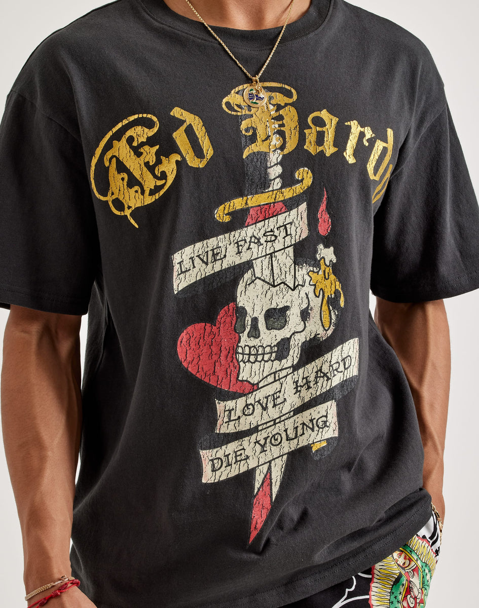 Ed Hardy Live Fast Tee – DTLR