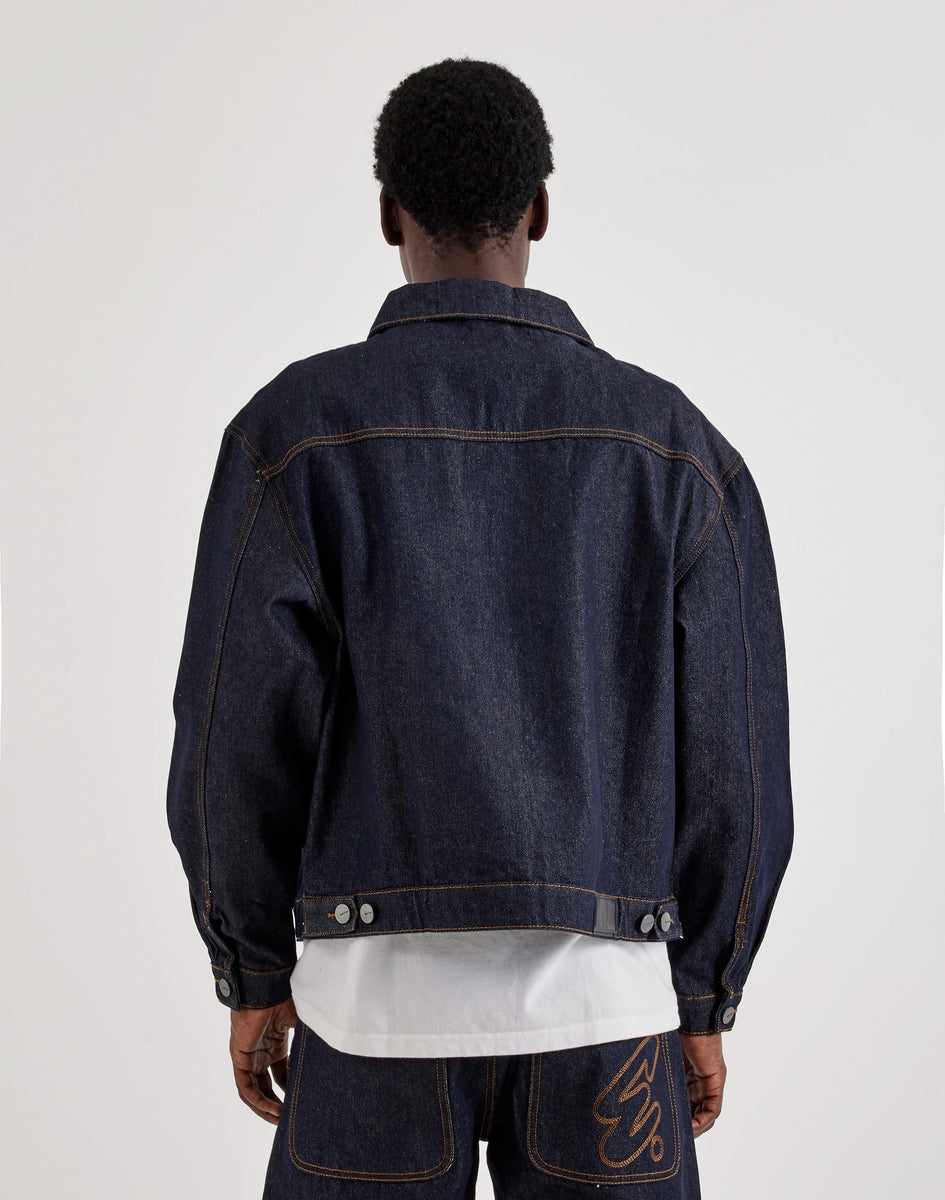 【即完売】RADIANT Coding denim jacket EPTM Perfect Raw Denim Jacket – DTLR