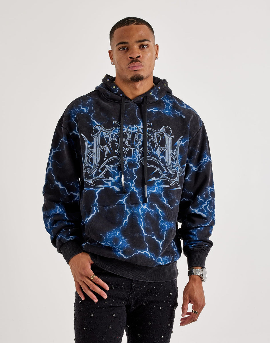 First Row Lightning Fleece Pullover Hoodie – DTLR