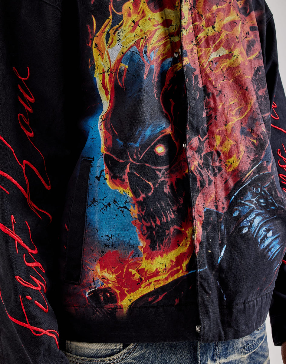 First Row Skull Workwear Jacket – DTLR