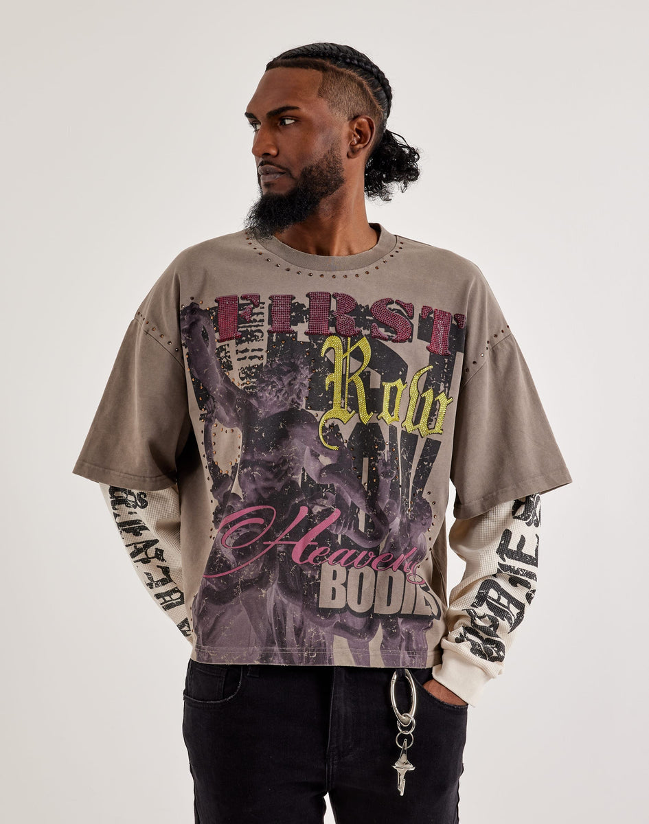 トップス ATANOTHINGNESS LAYERED LONG SLEEVE first_20row_FRT0021D_M-