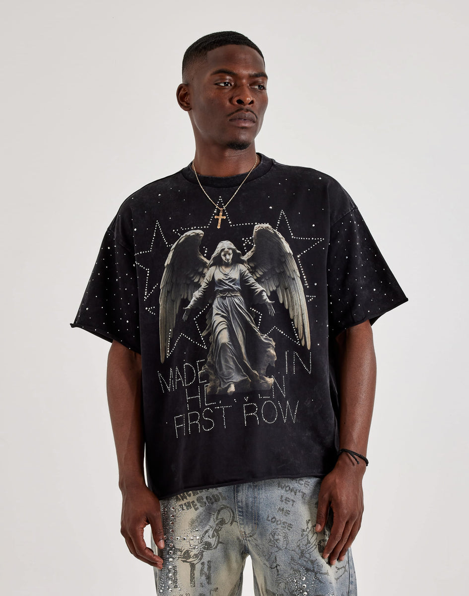 First Row Made In Heaven Rhinestone Tee – DTLR