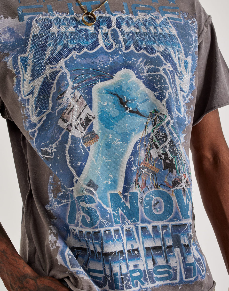First Row The Future Rhinestone Tee – DTLR