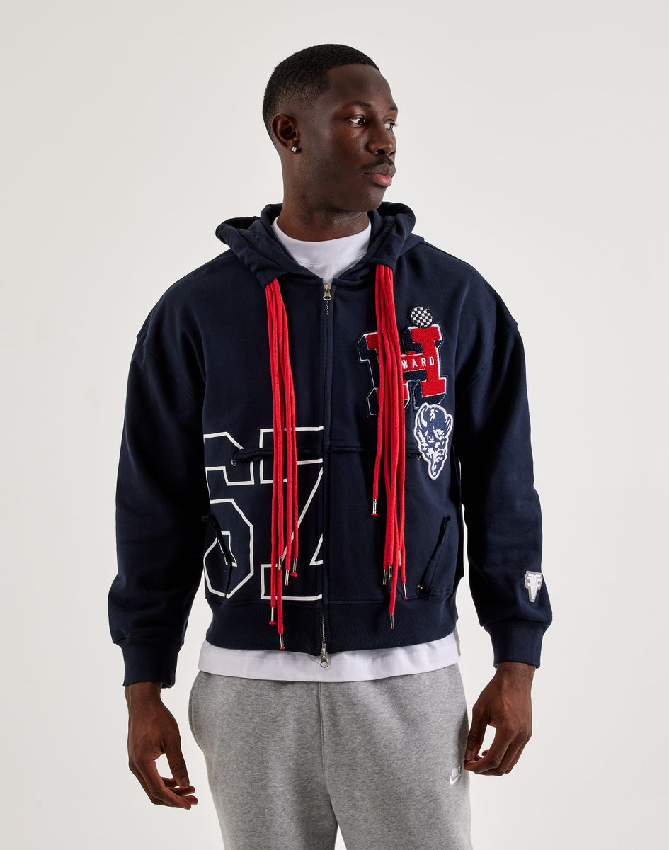 For The Fan Howard University The Mecca Honor Full-Zip Fleece