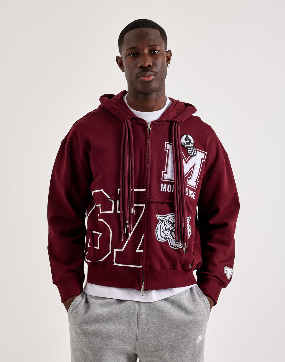 For The Fan Morehouse College The Torch Honor Full-Zip Fleece