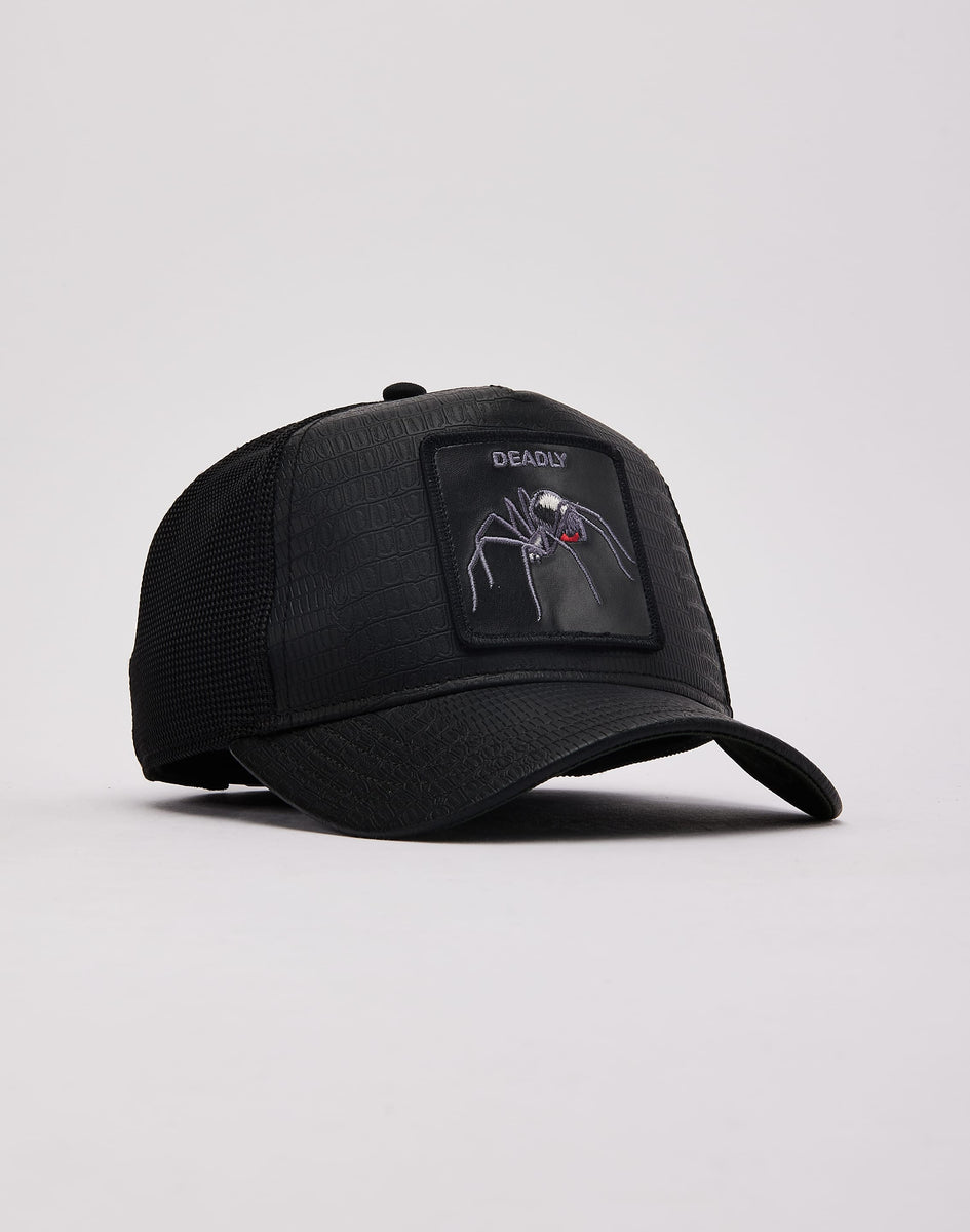 Goorin Bros Dangerous Iridescent and Black Trucker Hat 201-0081-VOI02-F01_grande.jpg?  main image 4