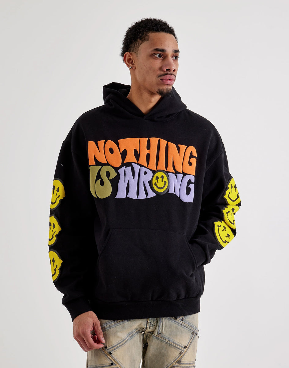 Happy Caps Nothing Is Wrong Hoodie – DTLR
