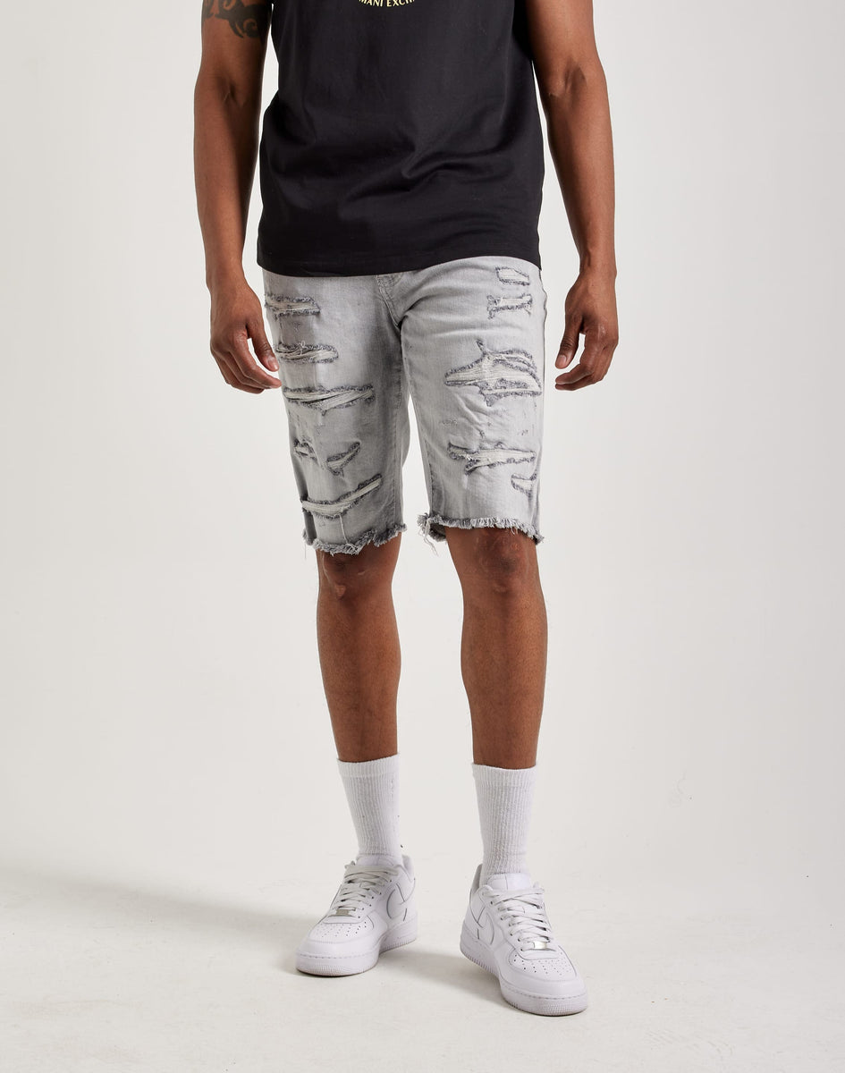 Jordan Craig Basic Distressed Denim Shorts – DTLR