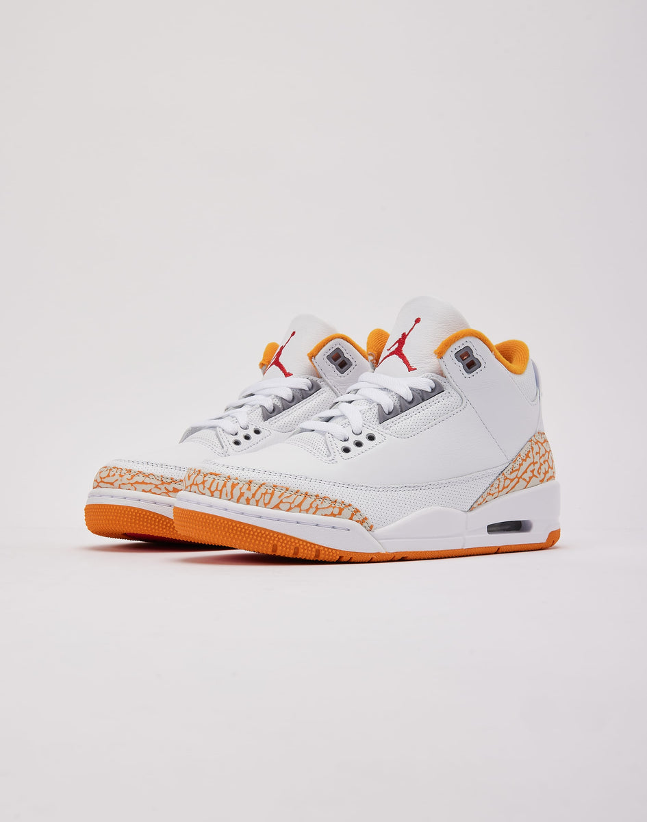 エアジョーダン3 WHITE/ORANGE 28.5センチ Jordan Air Jordan 3 Retro 'Orange Citrus' – DTLR