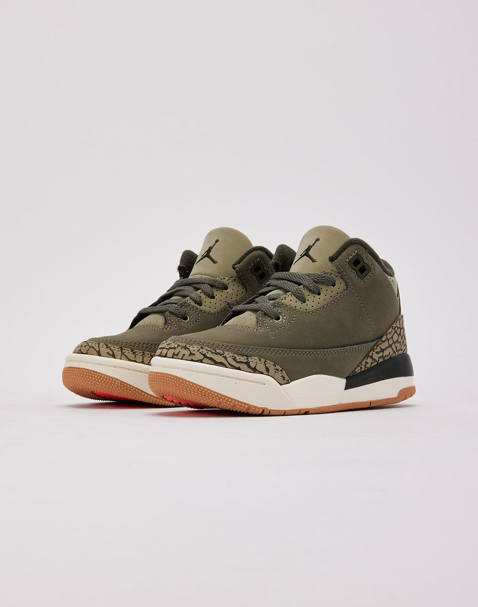 Jordan Air Jordan 3 Retro 'Medium Olive' Pre-School – DTLR
