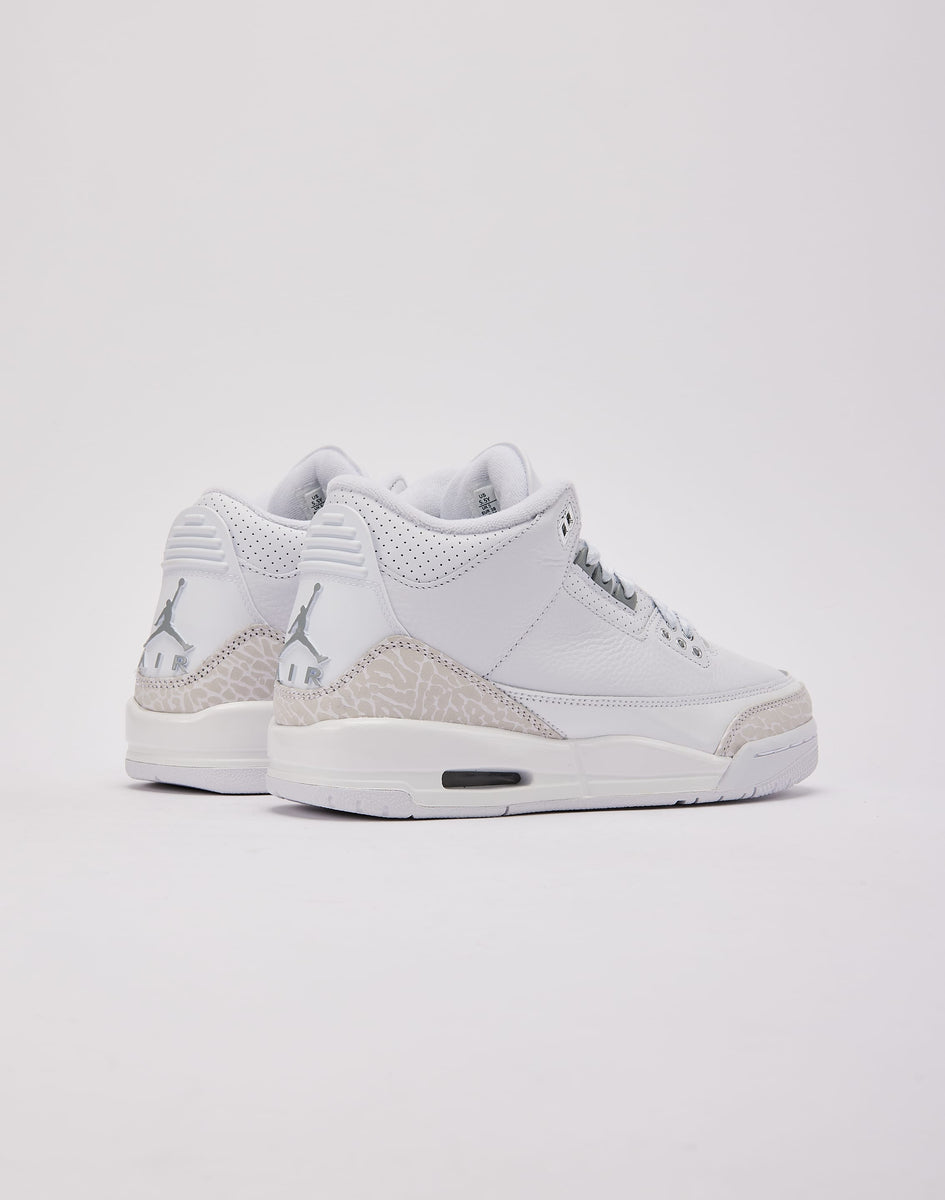 ど*ん様 Nike Air Jordan 3 Retro Pure White( Size 10 - Air Jordan 3 Retro Pure White 2018 136064-111 OG