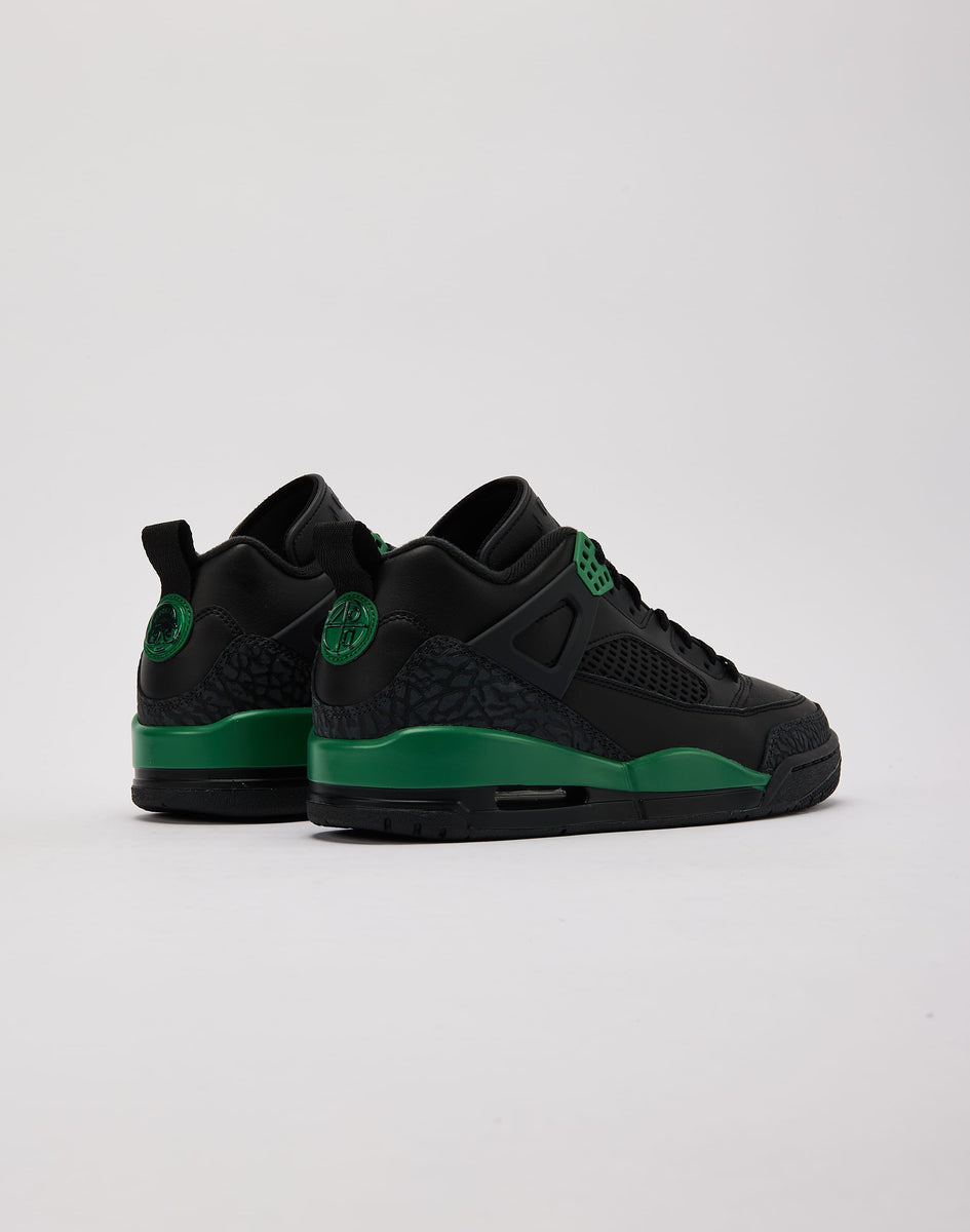 jordan spizike black and green