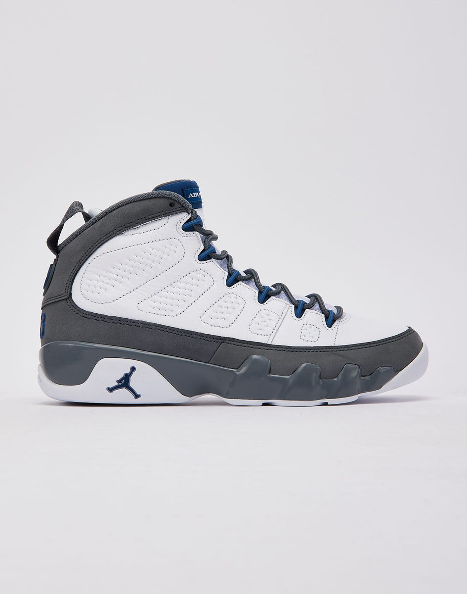 white black blue 9s