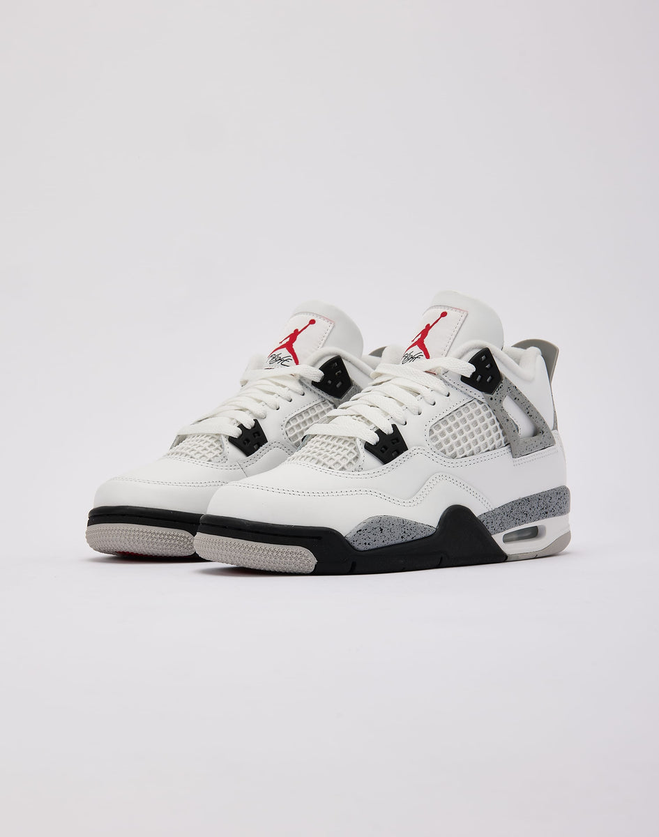 Jordan Air Jordan 4 Retro OG 'White Cement' Grade-School – DTLR