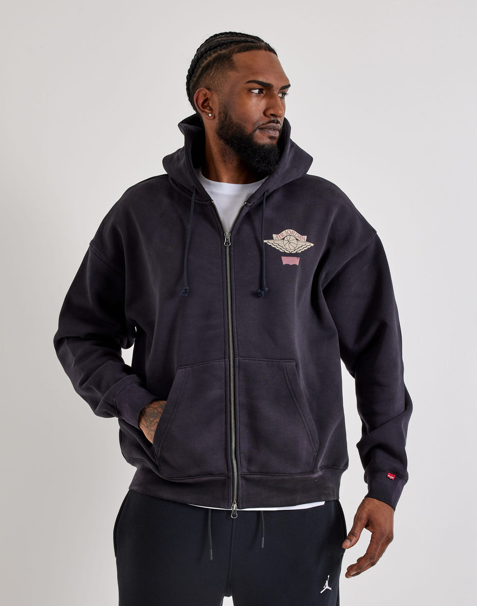 Jordan Levi's Full-Zip Fleece Hoodie – DTLR