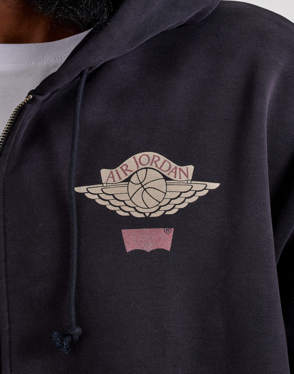 Jordan Levi's Full-Zip Fleece Hoodie – DTLR