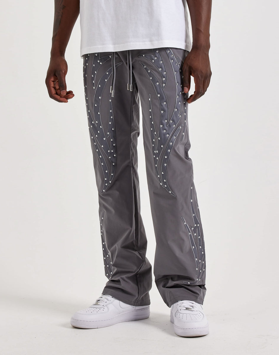 Kloud 9 Nylon Stacked Flare Stud Pants – DTLR