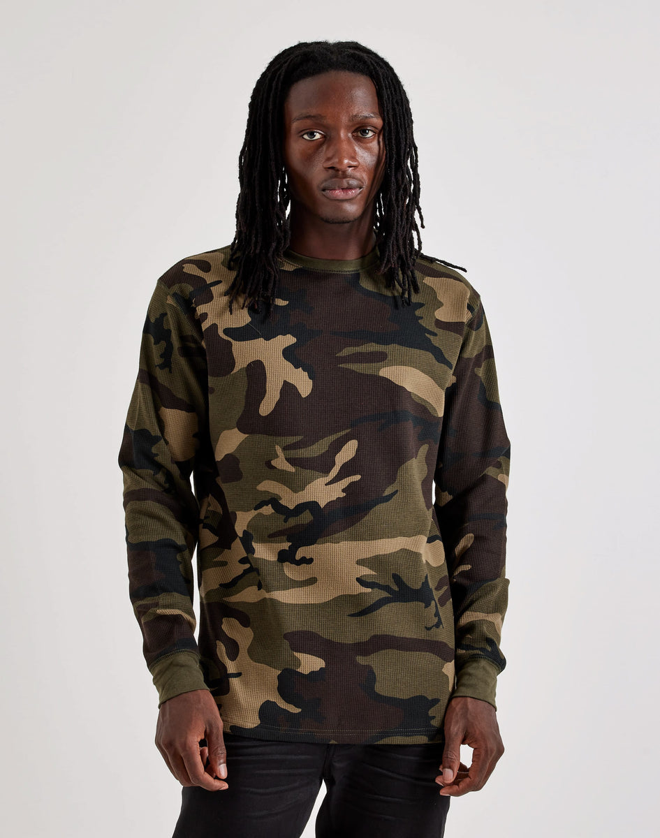 Maison Article Camo Classic Long-Sleeve Thermal Shirt – DTLR